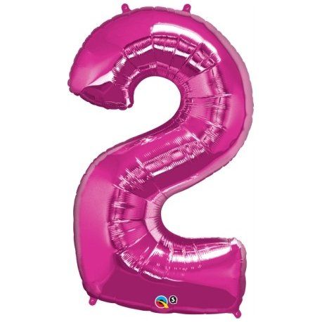 prod 550953 Globo Numero 2  Tienda de fiesta y globos con helio Madrid