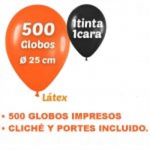 500 Globos impresos Madrid