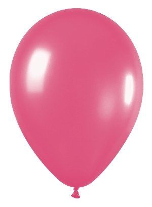 PACK DE 50 GLOBOS COLOR FUCSIA