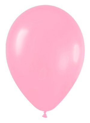 bolsa de  50 globos color rosa pastel