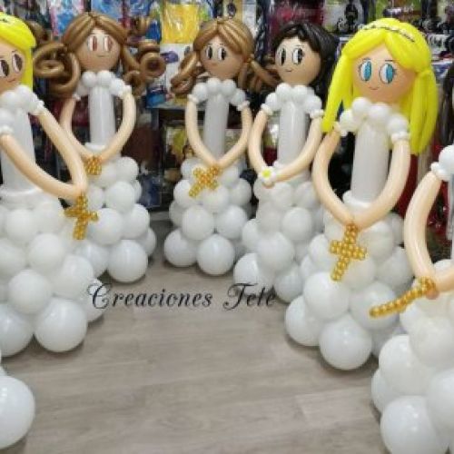 Decoracion globos para comuniones madrid 2