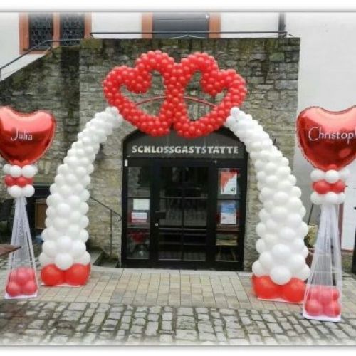 Arco de globos para bodas Madrid.