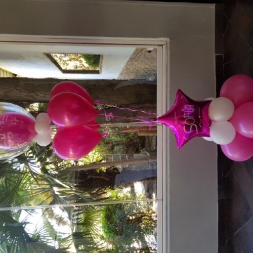 ramo de globos para comunion madrid