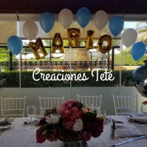 decoracion con globos para bautizos madrid