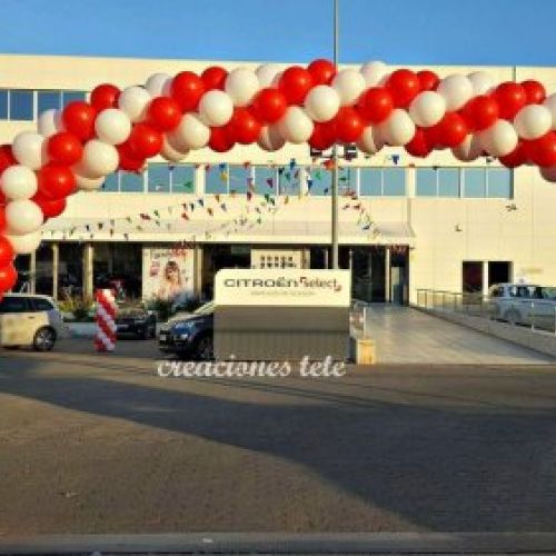 ARCO DE GLOBOS PARA CITROEN MADRID