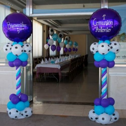Decoracion globos para comuniones Madrid 47