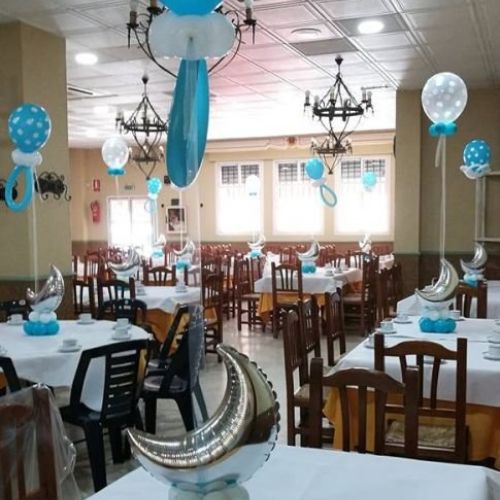 decoraciones con globos para bautizos madrid