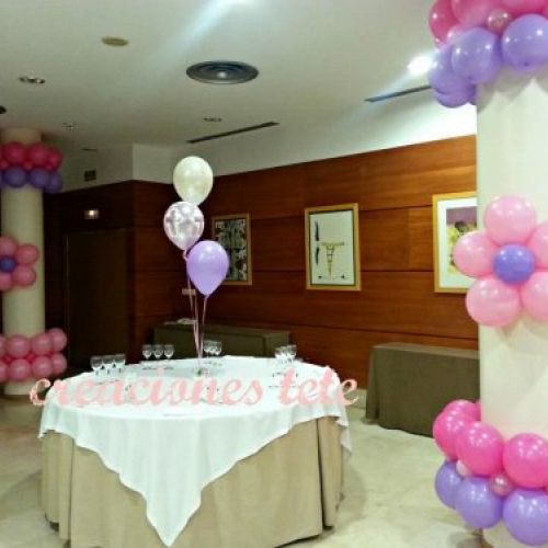 Decoracion globos para comuniones Madrid 7