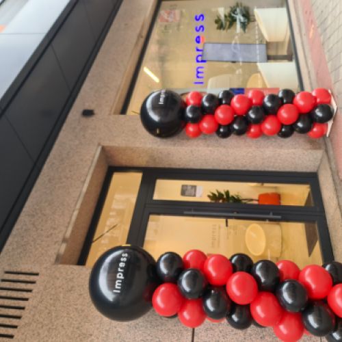 columnas de globos para eventos madrid