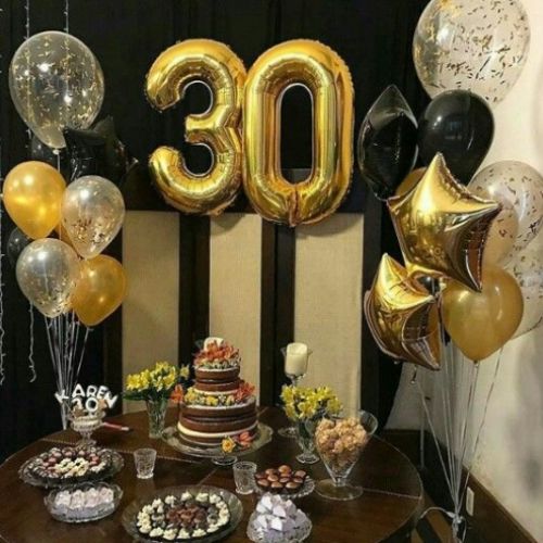 globos 30 cumpleaños madrid