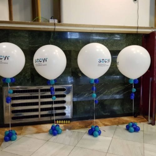 GLOBOS CON HELIO PERSONALIZADOS MADRID