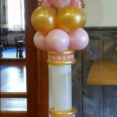 columnas de globos para bodas madrid.