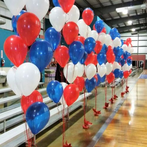 ramillete de globos con helio madrid