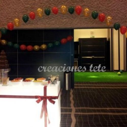 arco de globos con helio madrid