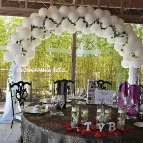 Decoracion con globos para bodas Madrid 4