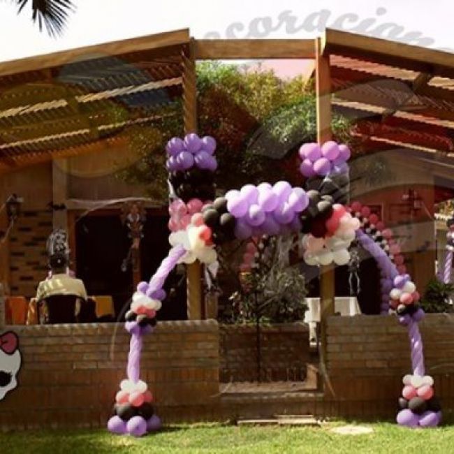 decoración con globos en Madrid