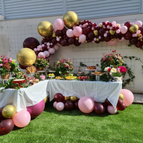 arco de globos para comuniones boadilla del monte