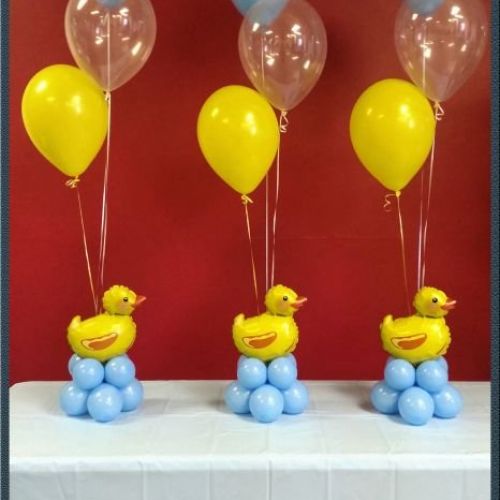 Decoracion con globos bautizo madrid 17