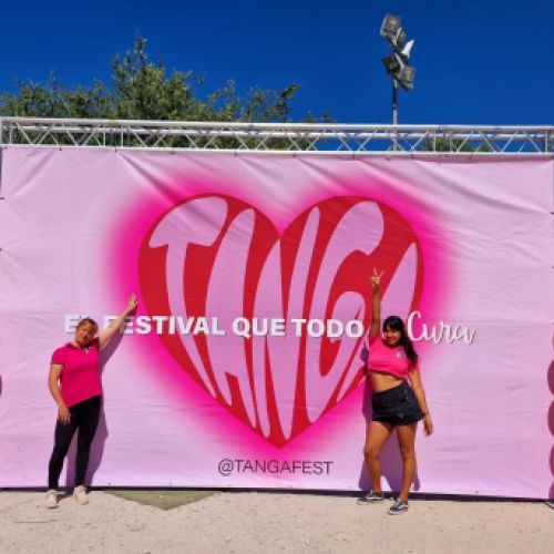columna de globos para festivales autocines madrid