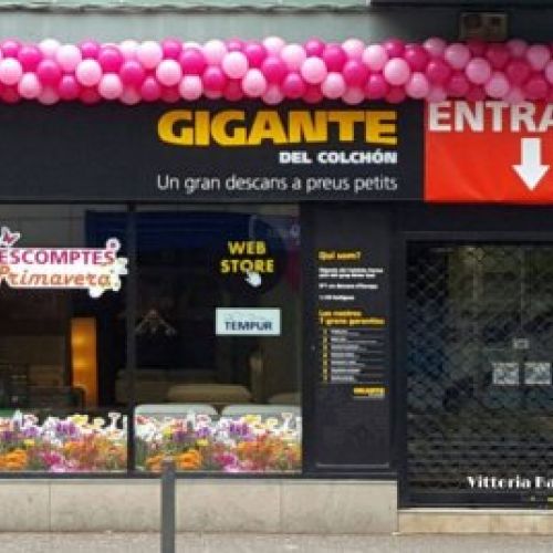 GUIRNALDAS DE GLOBOS PARA TIENDAS.