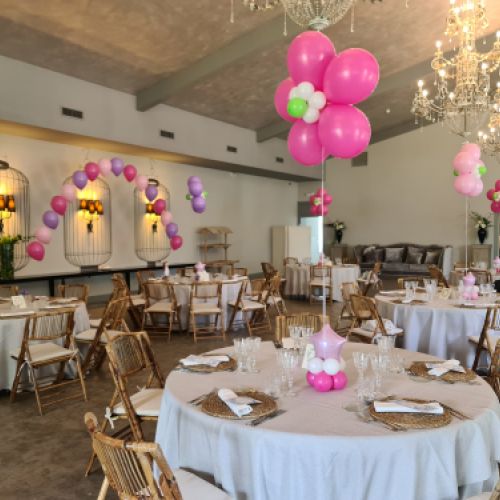 comunion de globos de flores madrid