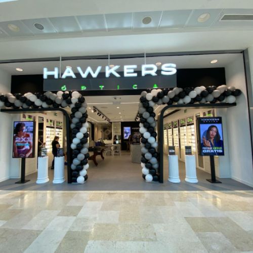 arco globos para tienda hawkers madrid