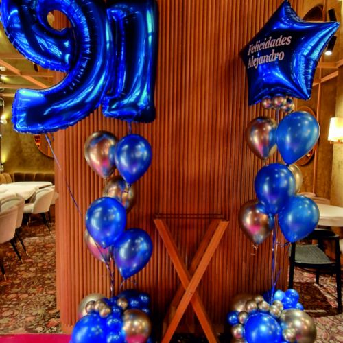 ramos de globos para cumpleaños madrid