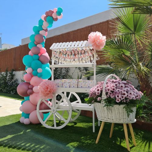 Columna globos comunion boadilla del monte madrid