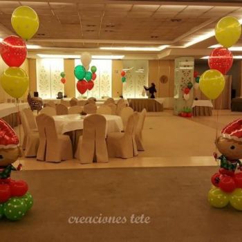 fiestas de empresa con globos madrid