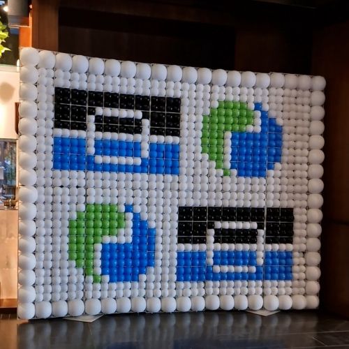 mural de globos beship brokers madrid