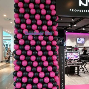 COLUMNA FORRADA DE GLOBOS MADRID NYX