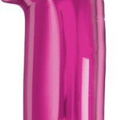 GLOBO NUMERO 1 FUCSIA GLOBO NUMERO 1 FUCSIA