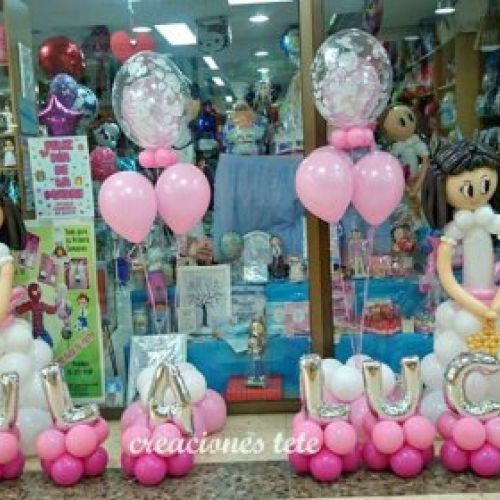 Decoracion globos para comuniones Madrid 12