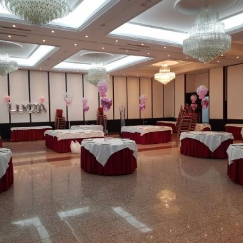 ARREGLO CON GLOBOS PARA COMUNIONES MADRID