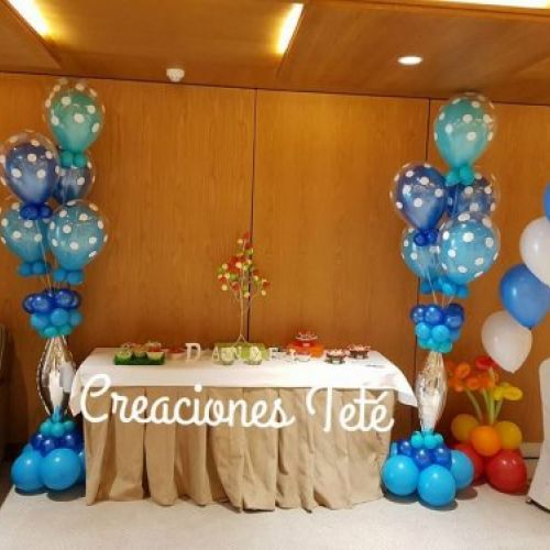 Decoracion globos para comuniones Madrid 41