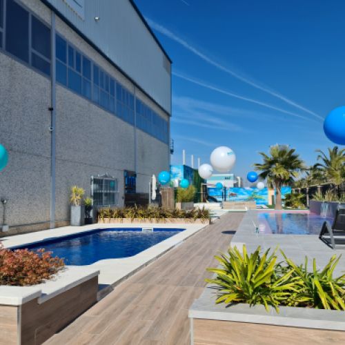globos gigantes con helio dtp piscinas madrid
