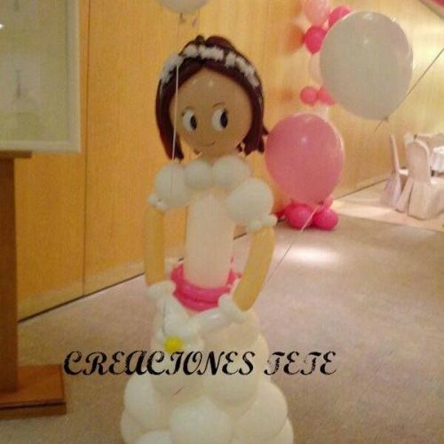 Decoracion globos para comuniones Madrid 20