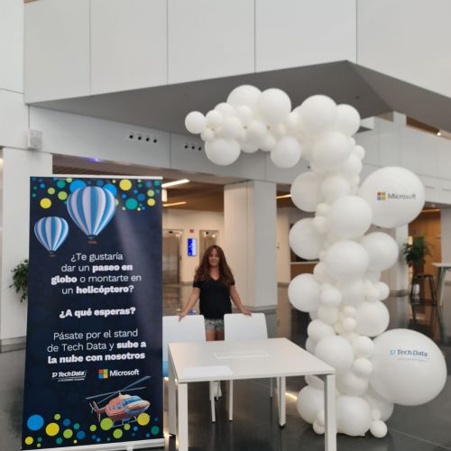 SEMIARCO DE GLOBOS PARA EMPRESAS