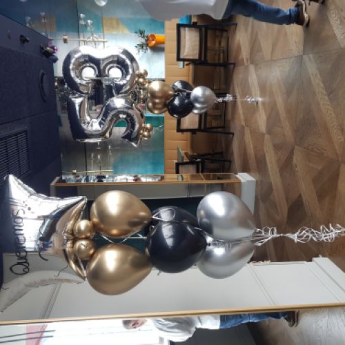 cumpleaños con globos madrid gran via