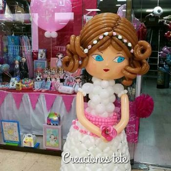 Decoracion globos para comuniones Madrid 26