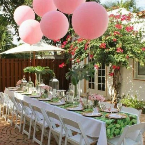 globos gigante con helio para bodas Madrid.