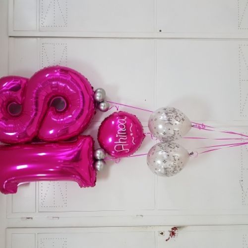18 cumpleaños con globos madrid