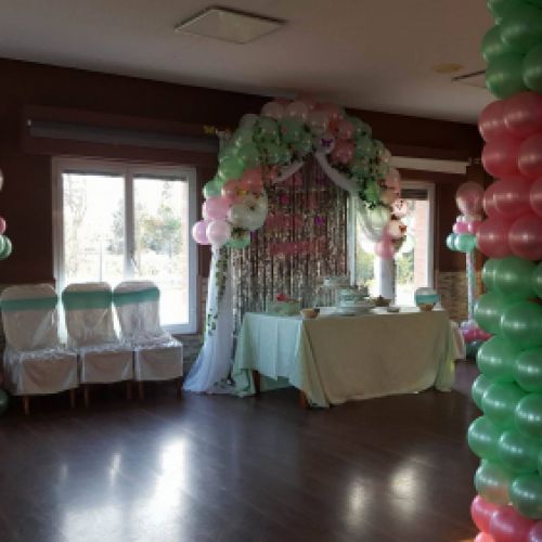 decoracion comunion con globos madrid