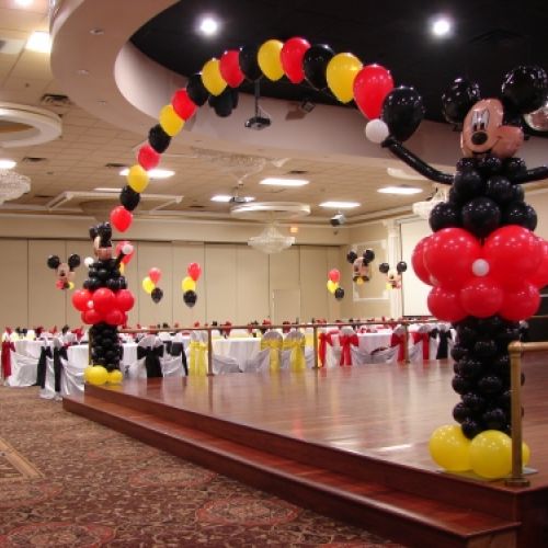 fiesta de globos mickey mouse madrid