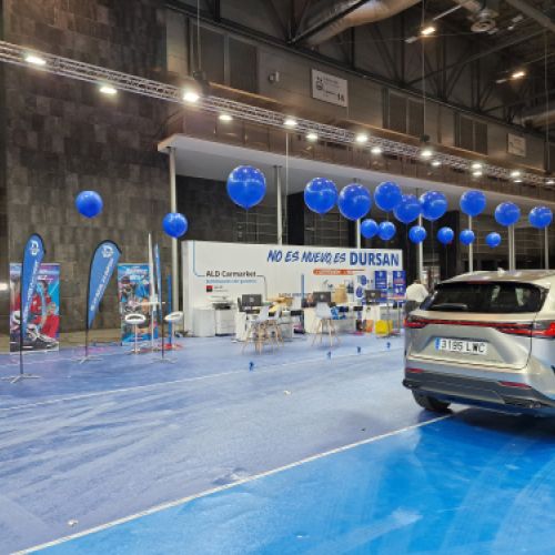 DECORACION GLOBOS GIGANTES CON HELIO PARA IFEMA DURSAN MADRID