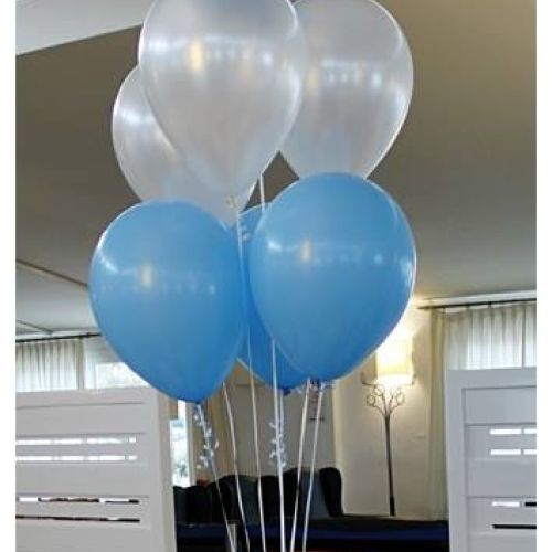 centro de mesa para bautizos con globos madrid