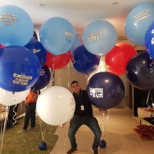 globos gigantes con helio madrid