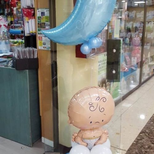 Globos bebe para recien nacidos Madrid.