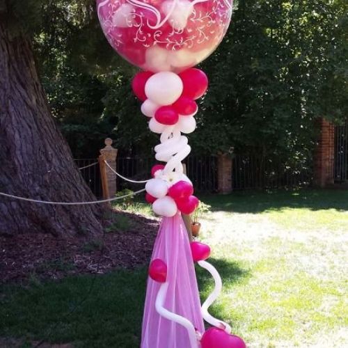 COLUMNA DE GLOBOS PARA BODAS MADRID
