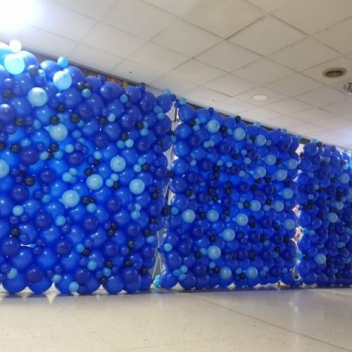 mural de globos para eventos madrid